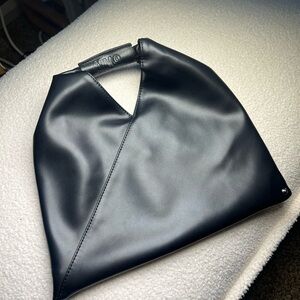 Maison Martin Margiela Black Tote Black Interior